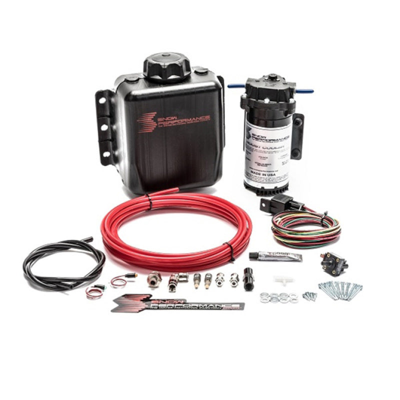 Snow Performance Stg 1 Boost Cooler TD Water Injection Kit (Incl. Red Hi-Temp Tubing/Quick Fittings)-thumbmail-3