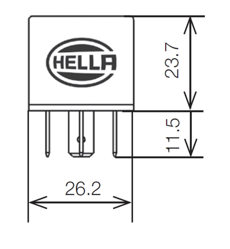 Hella Relay 12V 20/40A Spdt Res-thumbmail-3