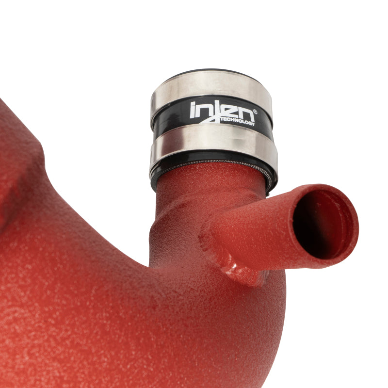 Injen 19-21 Genesis G70 V6-3.3L Twin Turbo SP Short Ram Air Intake System - Wrinkle Red-thumbmail-5