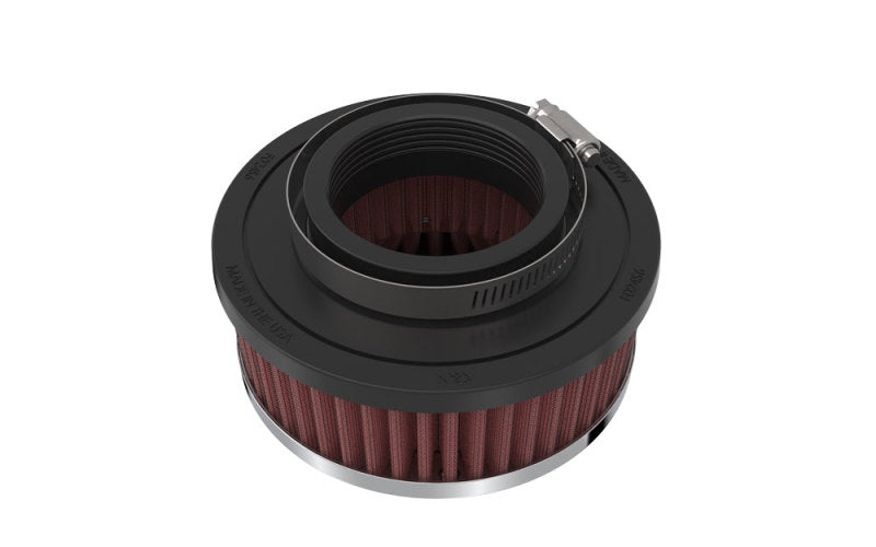 K&N Universal Chrome Filter 2.438in Flange ID x 5.125in OD x 2in H-thumbmail-5