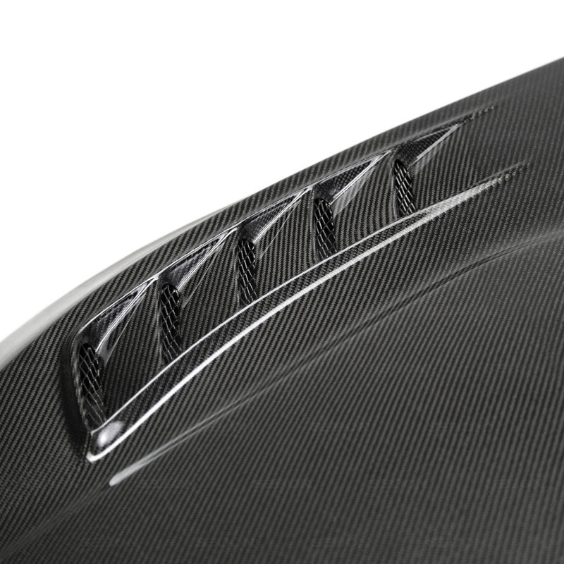 Seibon 17-20 Honda Civic Type-R (FK8) TSII Style Carbon Fiber Hood-thumbmail-3