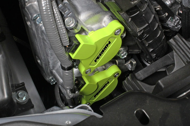 Perrin 15-22 WRX Cam Solenoid Cover - Neon Yellow-thumbmail-2