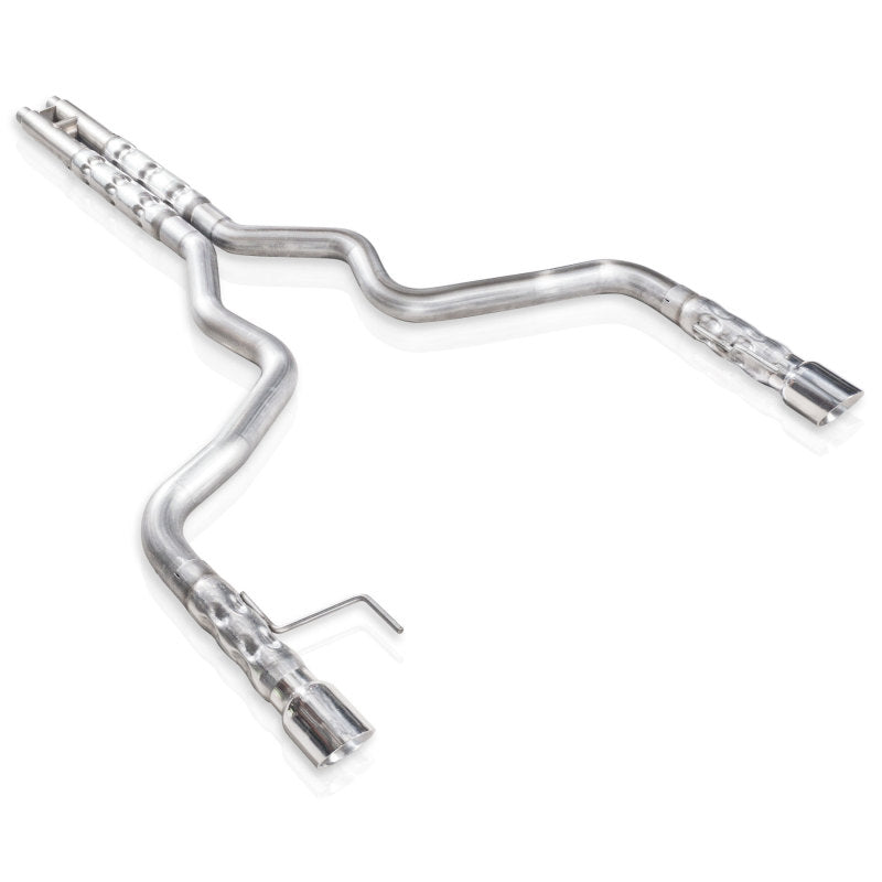 Stainless Works 2015-16 Mustang GT 3in Catback H-Pipe Retro Chambered Mufflers 2-1/2in Cores-thumbmail-1