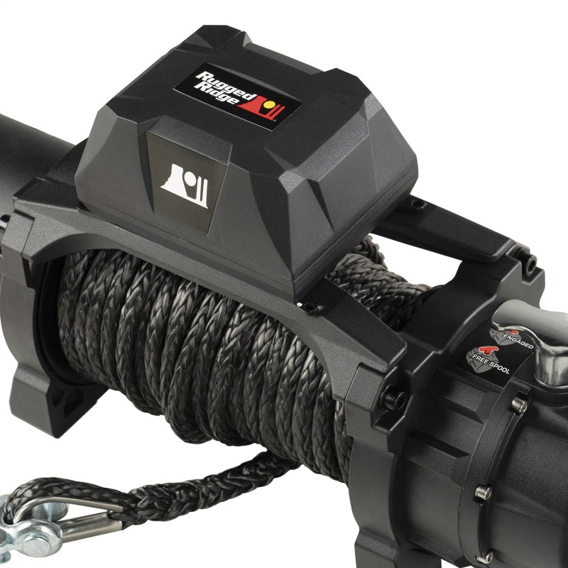 Rugged Ridge Trekker S10 Winch 10000lb Rope Wireless-thumbmail-4