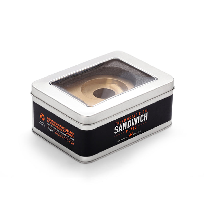 Mishimoto Silver M20 Oil Sandwich Plate-thumbmail-9