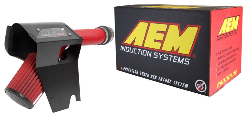 AEM 2018 Subaru WRX STI 2.5L H4 F/I Cold Air Intake System - Wrinkle Red-thumbmail-6