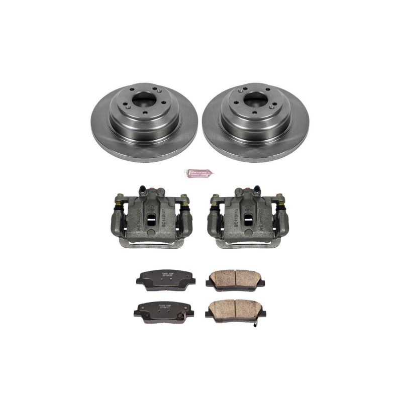 Power Stop 10-16 Hyundai Genesis Coupe Rear Autospecialty Brake Kit w/Calipers-thumbmail-1