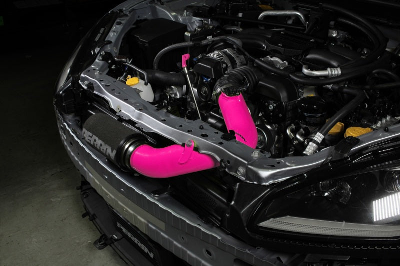 Perrin 22-23 Subaru BRZ/GR86 Cold Air Intake - Hyper Pink-thumbmail-2
