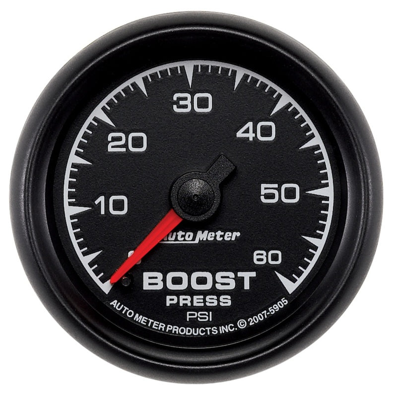 Autometer ES 52mm 0-60 PSI Mechanical Boost Gauge-thumbmail-1
