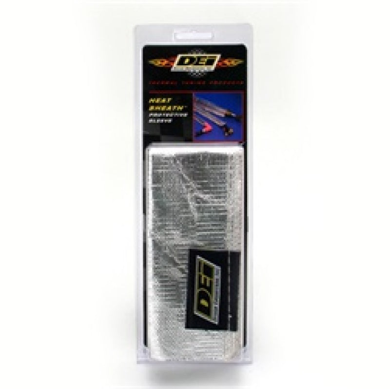 DEI Heat Sheath 1/2in I.D. x 3ft - Aluminized Sleeving- Sewn Edge-thumbmail-4