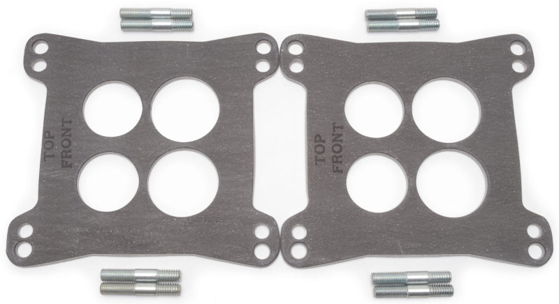 Edelbrock Dual Quad Insulator Kit (2)-thumbmail-3