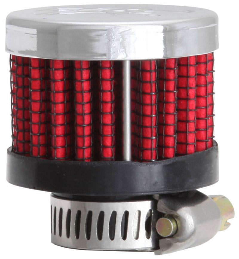 K&N Rubber Base Crankcase Vent Filter - 0.55in Flange ID 1.375in OD 1.125in Height-thumbmail-7