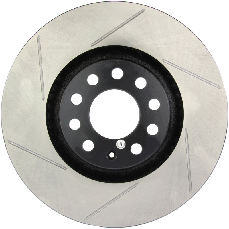 StopTech Power Slot 01-06 Audi Allroad / 05-09 A4 / 6/99-04 A6 / 99-02 S4 Right Front Slotted Rotor-thumbmail-5