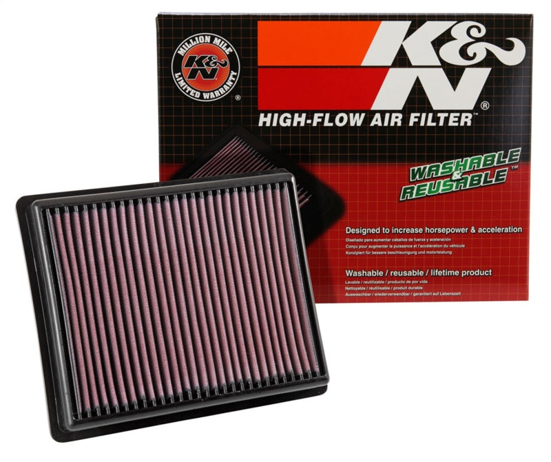 K&N 14-17 Opel Vivaro B L4-1.6L DSL Replacement Drop In Air Filter-thumbmail-9