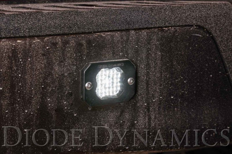 Diode Dynamics Stage Series C1 LED Pod Pro - White Flood Flush ABL (Pair)-thumbmail-2