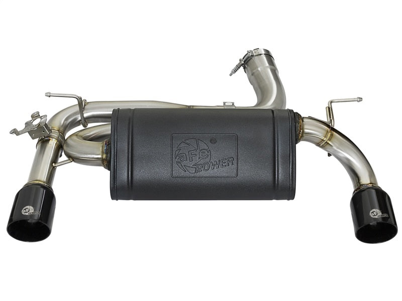 aFe MACHForce XP 16-17 BMW 340i/iX 440i/iX L6-3.0L (t) SS Axle-Back Exhaust w/Black Tip-thumbmail-4