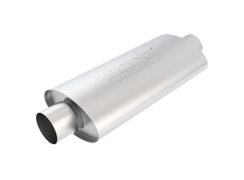 Borla XR-1 Racing Sportsman 3 inch Outlet / 3 inch Inlet Oval Muffler-thumbmail-1