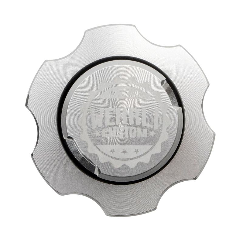 Wehrli 2001+ GM Duramax LB7/LLY/LBZ/LMM/LML/L5P Billet Oil Fill Cap - Clear Anodized-thumbmail-2