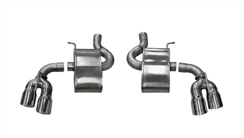 Corsa 2016 Chevrolet Camaro SS 6.2L V8 2.75in Polished Sport Axle-Back Exhaust-thumbmail-1