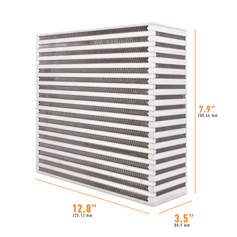 Mishimoto Universal Air-to-Air Intercooler Core - 12.8in / 7.9in / 3.5-thumbmail-2