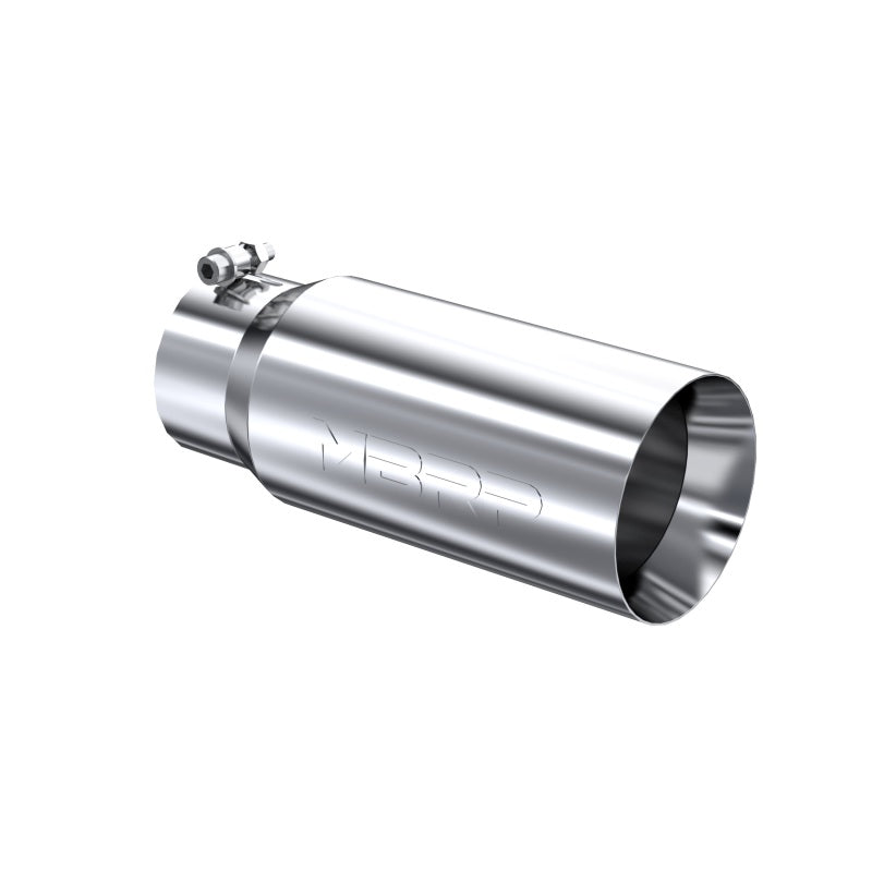 MBRP Universal Tip 5 O.D. Dual Wall Straight 4 inlet 12 length-thumbmail-3