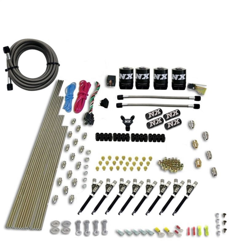 Nitrous Express 8 Cyl VXL Direct Port 4 Solenoids Nitrous Kit (200-500HP) w/No Bottle-thumbmail-1