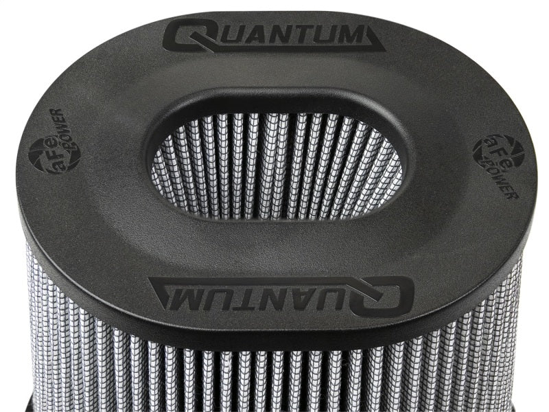 aFe Quantum Pro DRY S Air Filter Inverted Top - 5in Flange x 9in Height - Dry PDS-thumbmail-2