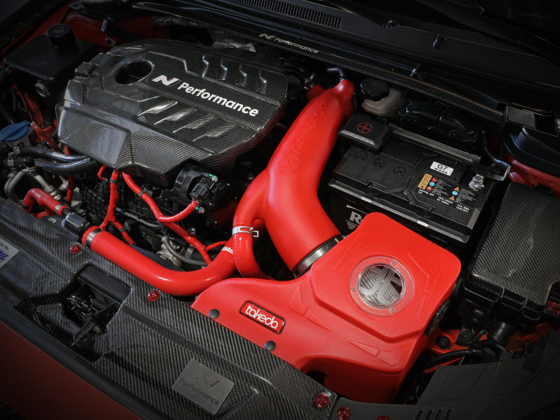 AFE Takeda 19-20 Hyundai Veloster N 2.0L (t) Momentum Cold Air Intake System w/Pro DRY S Filter-thumbmail-2