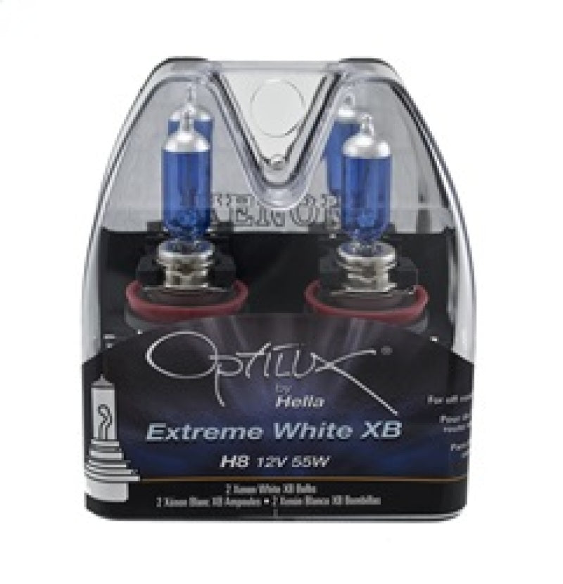 Hella Optilux H8 12V/55W XB Xenon White Bulb (pair)-thumbmail-20