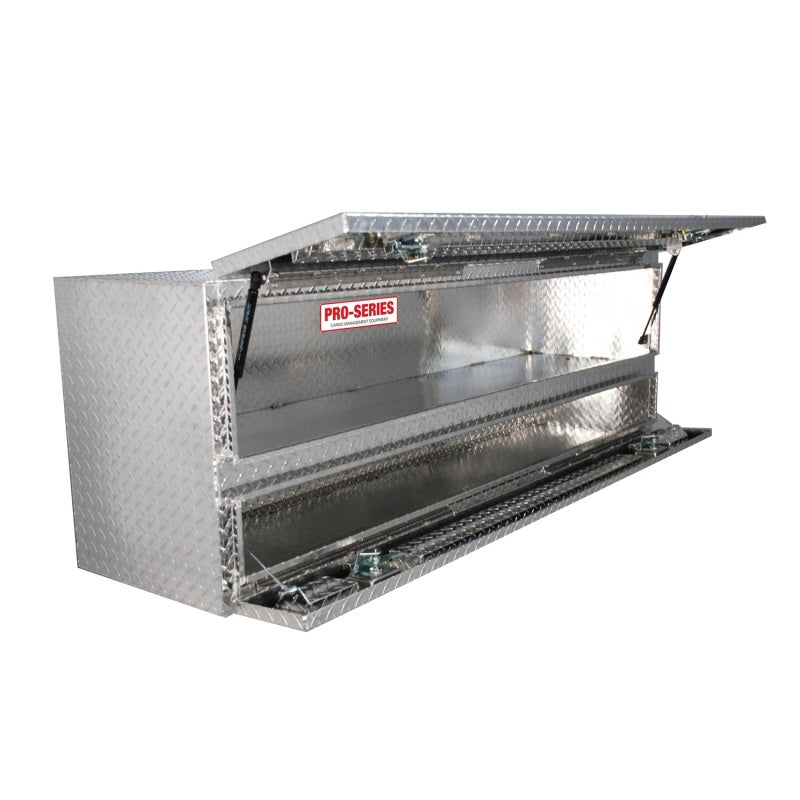 Westin/Brute High Cap 72in Stake Bed Contractor TopSider w/ Doors - Aluminum-thumbmail-2