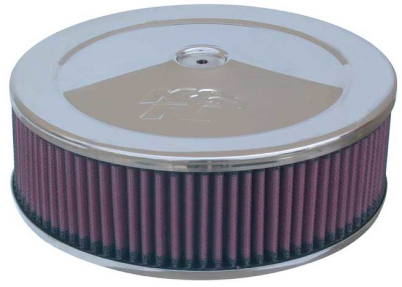 K&N Marine Engine Flame Arrestor 5-1/8in Flange / 8in ID x 9in OD / 5in Height-thumbmail-2
