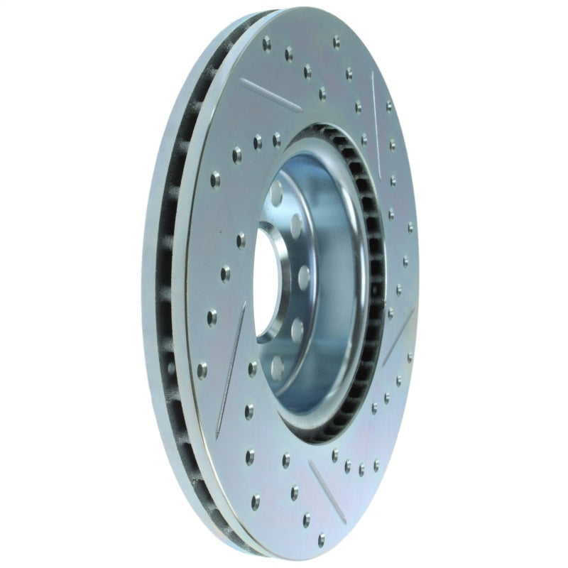 StopTech Select Sport 06-17 Volkswagen Jetta Slotted & Drilled Front Right Rotor-thumbmail-3