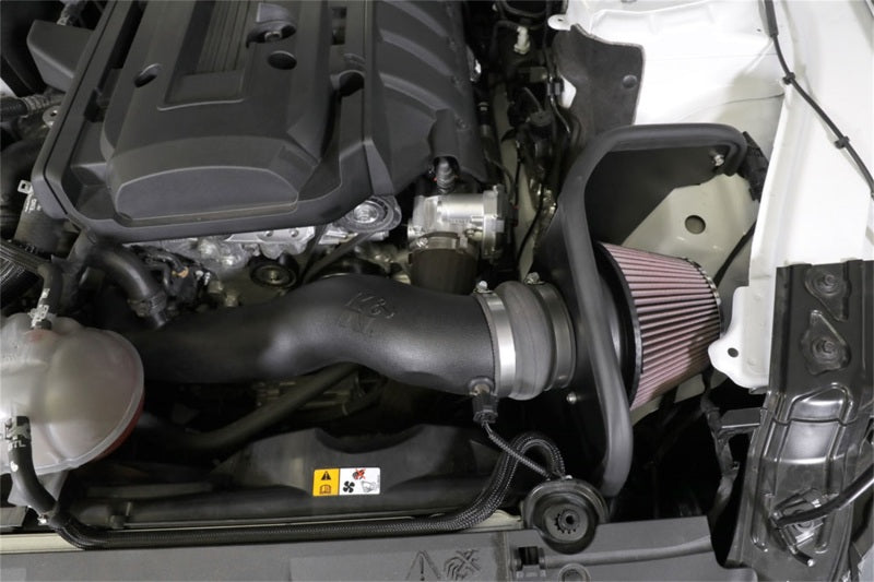 K&N 2018 Ford Mustang L4-2.3L F/I Aircharger Performance Intake-thumbmail-7