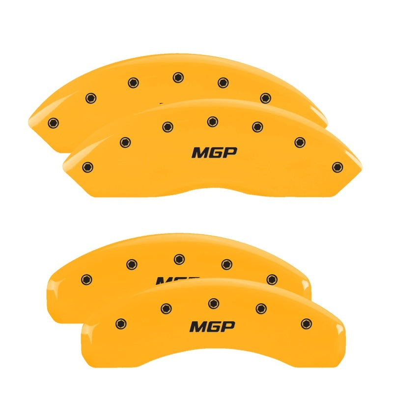 MGP 4 Caliper Covers Engraved Front & Rear MGP Yellow finish black ch-thumbmail-1