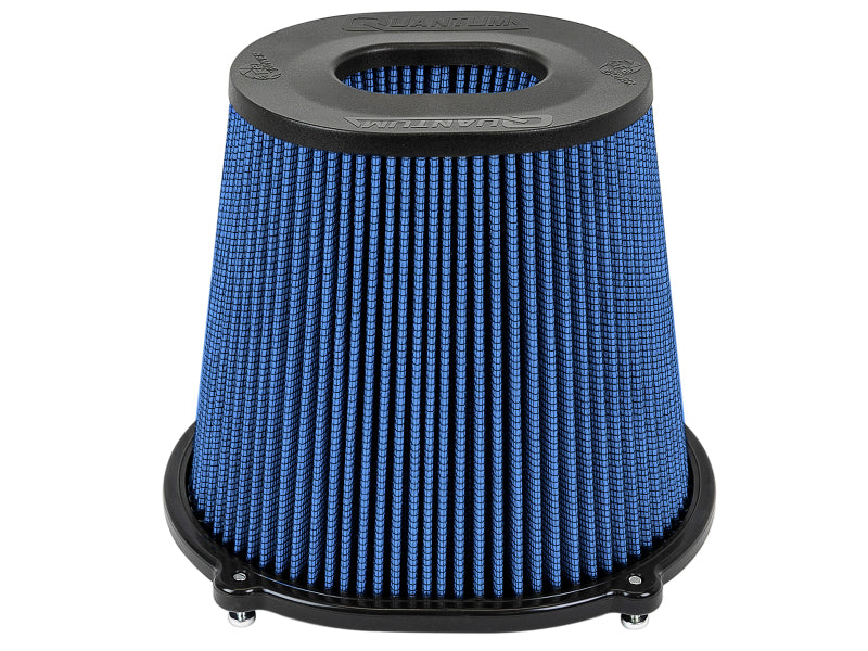 aFe Quantum Pro-5 R Air Filter Inverted Top - 5in Flange x 8in Height - Oiled P5R-thumbmail-3