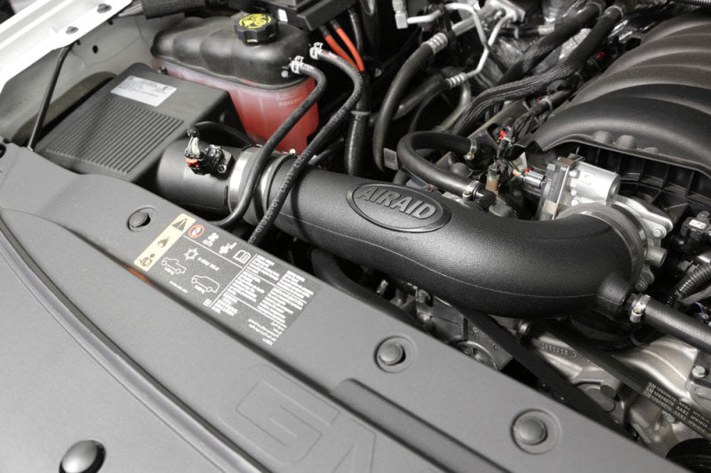 Airaid 17-18 GMC Sierra/Yukon V8-6.2L F/I Jr Intake Kit - Oiled / Red Media-thumbmail-5