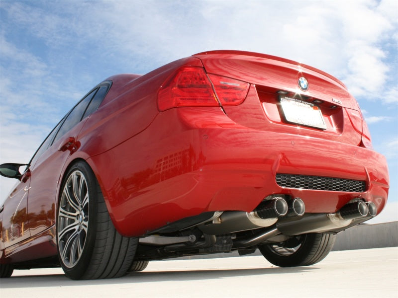 aFe MACHForce XP Exhaust Cat-Back 2.5in Dia Carbon Fiber Tips SS-304 07-13 BMW M3 (E92/93) V8 4.0L-thumbmail-2
