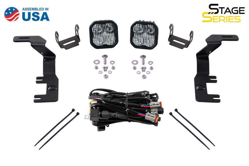 Diode Dynamics 15-21 Colorado/Canyon SS3 LED Ditch Light Kit - Yellow Pro Combo-thumbmail-3