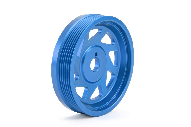 Perrin 15-18 Subaru WRX / 13-20 BRZ / 14-18 Forester XT FA/FBCrank Pulley - Blue-thumbmail-2