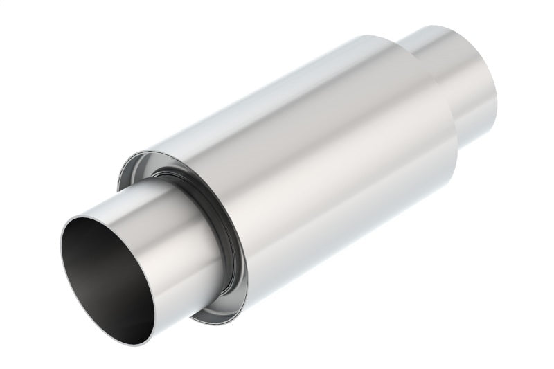 Borla 3 -1/2in In/Out x 5in Round x 8in Long XR-1 Sportsman Shorty Racing Muffler-thumbmail-1