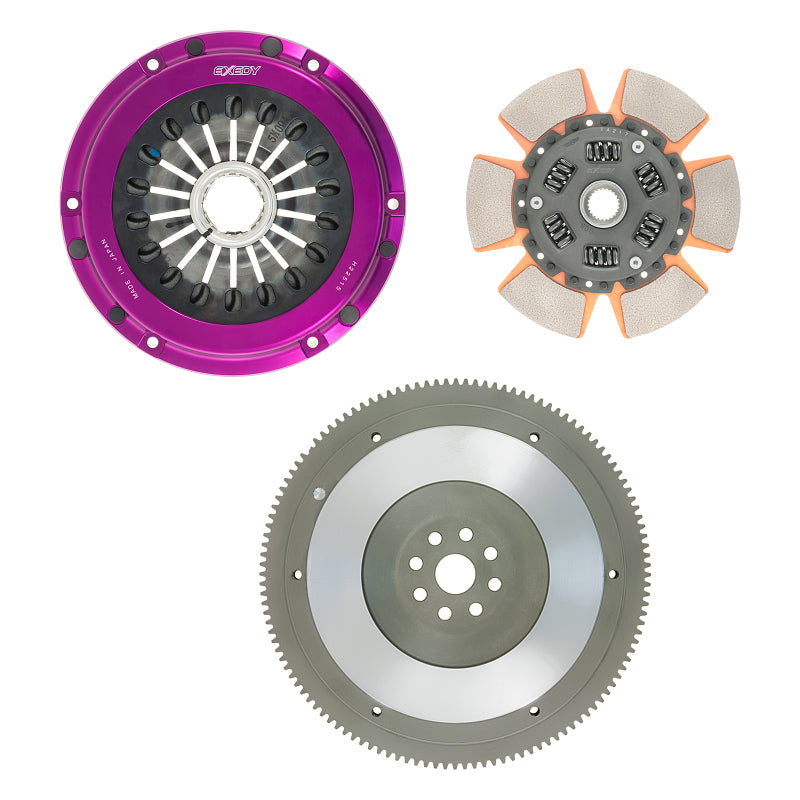 Exedy 2004-2014 Subaru Impreza WRX STI H4 Hyper Single Clutch Sprung Center Disc Pull Type-thumbmail-3