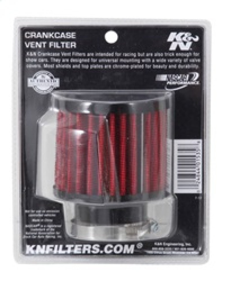 K&N 1.5in Flange ID x 3in OD x 2.5in H Rubber Base Crankcase Vent Filter-thumbmail-7