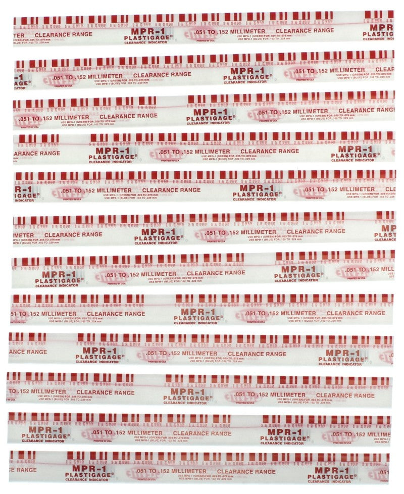 Clevite Plastigage Red Plastigage - 12 Pack-thumbmail-1