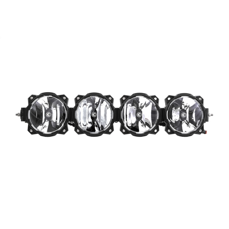 KC HiLiTES Universal 26in. Pro6 Gravity LED 4-Light 80w Combo Beam Light Bar (No Mount)-thumbmail-2