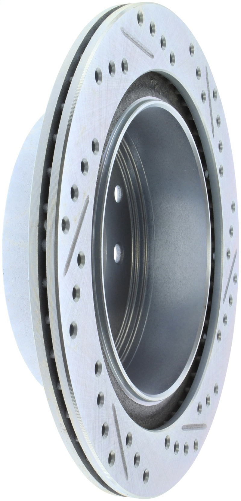 StopTech Select Sport Nissan Slotted and Drilled Right Rear Rotor-thumbmail-3
