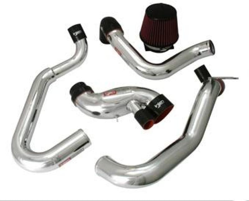 Injen 03-06 Evo 8/9/MR Cast Aluminum Intake System w/ Full Intercooler Piping Polished Short Ram Int-thumbmail-6