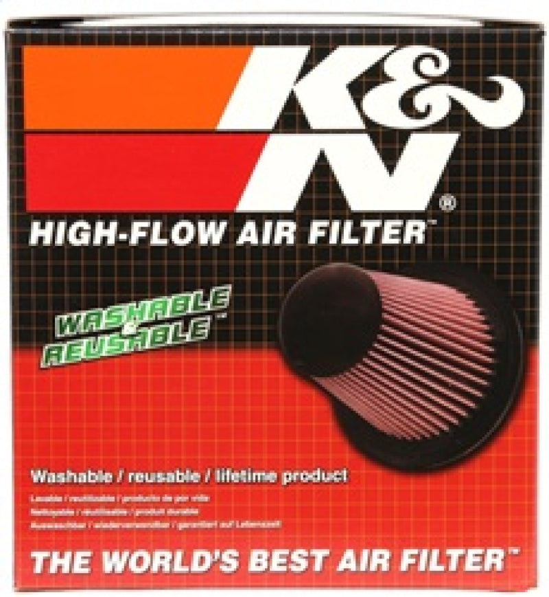 K&N Filter Universal Rubber Filter 5 inch Flange 6 1/2 inch Base 4 3/8 inch Top 7 inch Height-thumbmail-10