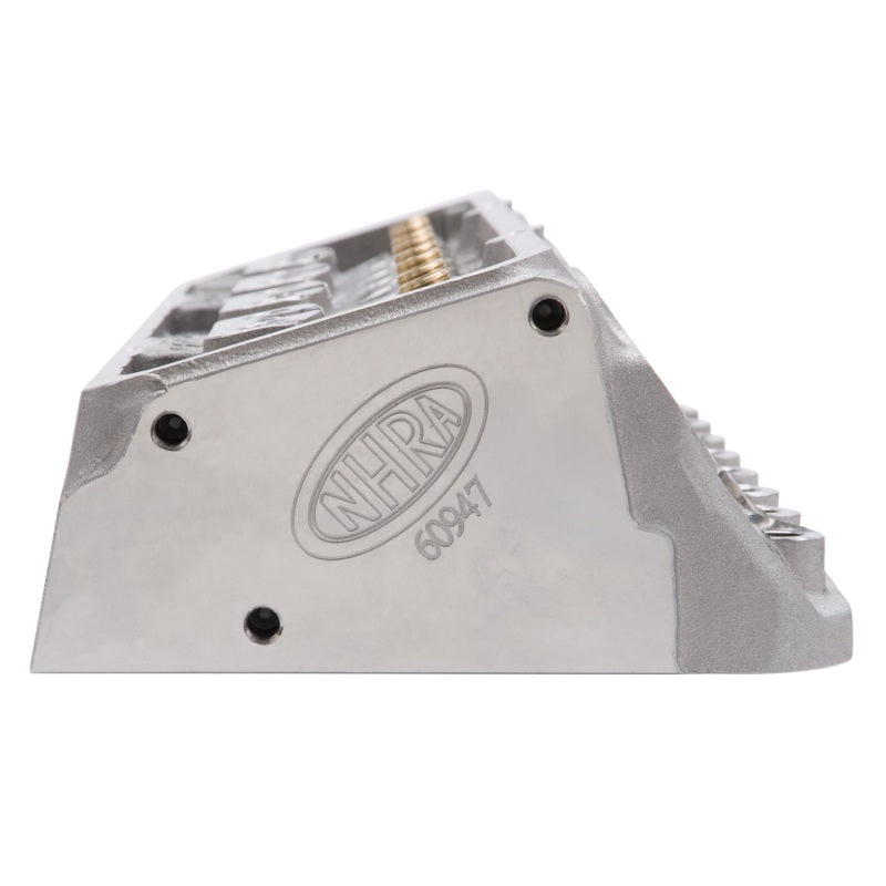 Edelbrock Cyl Head SBC Nhra Legal 64cc Angled Plug Bare Single-thumbmail-7