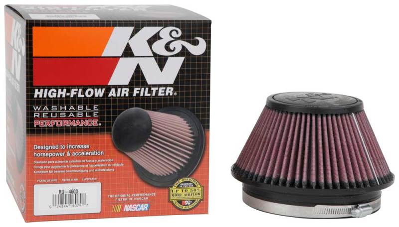 K&N Filter 6 inch Flange 7.5 inch Base 4.5 Top 4 inch Height-thumbmail-9