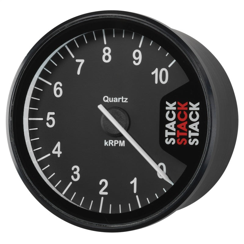 Autometer Stack Clubman Tachometer 80mm 0-10K RPM - Black-thumbmail-2